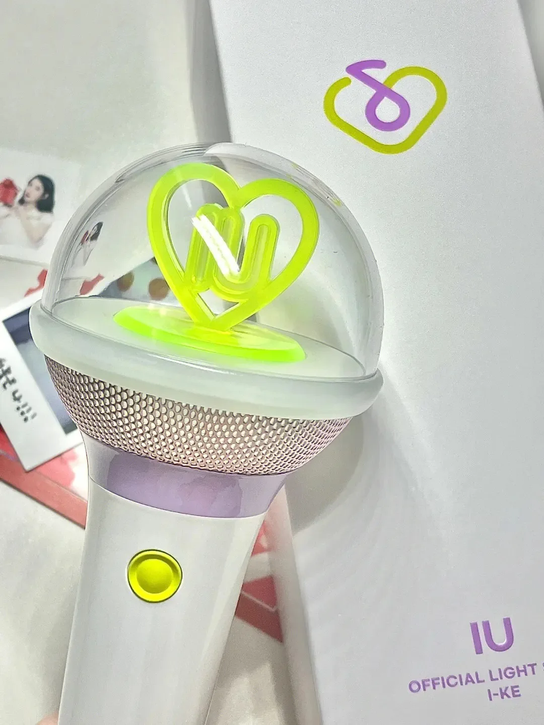 KPOP IU Concert 3.0 Lightstick Microphone Hand Lamp Fans Meeting