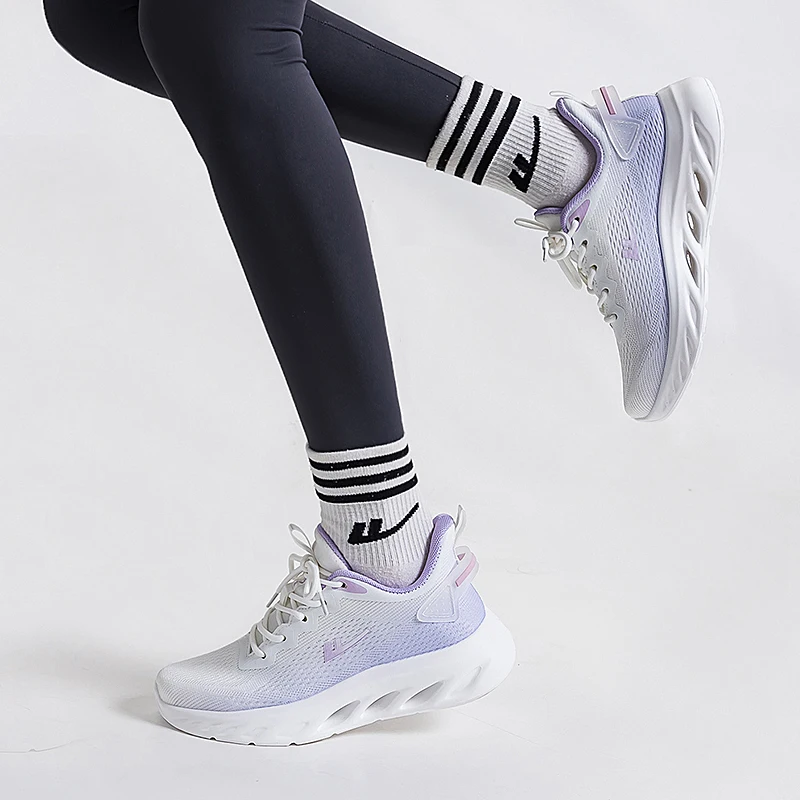 WARRIOR Women's Sports Specific Running Shoes Design Gradient Mesh Breathable Lightweight Walking Shoes Leisure Gym Sneaker 6