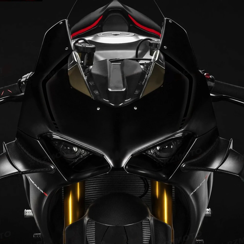 Motorcycle Front Pull Decals Panigale V4 V4S V4S/R Reflective Sticker for DUCATI Panigale V4 V4S V4S/R