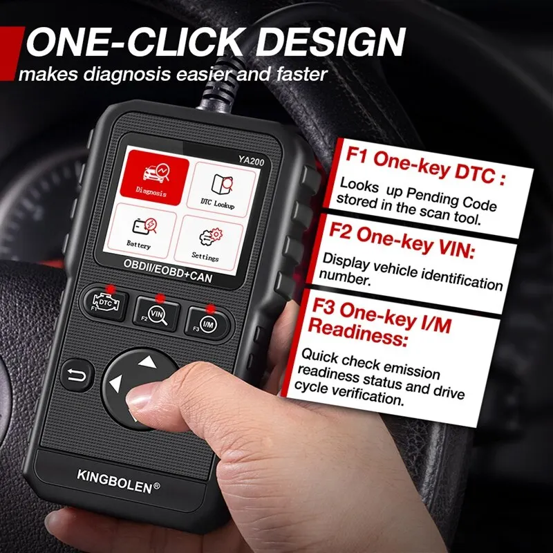 OBD2 Car Engine System Diagnostic Tool Multifunctional Multilingual Detection 1PC system diagnostic tool