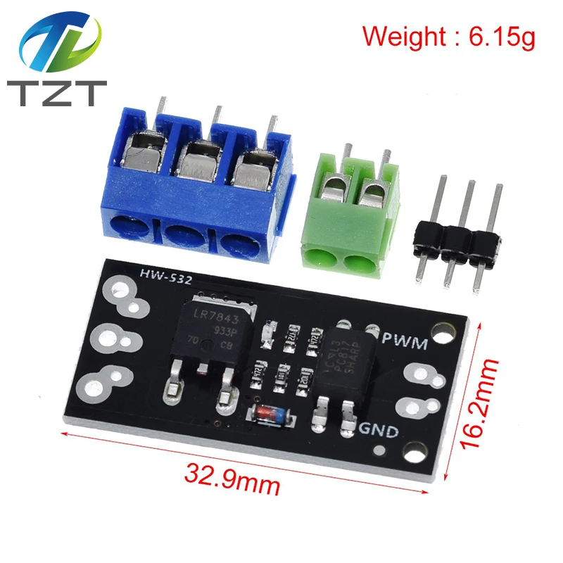 TZT 1/3/5PCS FR120N LR7843 AOD4184 D4184 isolierte MOSFET MOS Rohr FET Modul Ersatz relais 100V 9,4 A 30V 161A 40V 50A bord – Detail 2