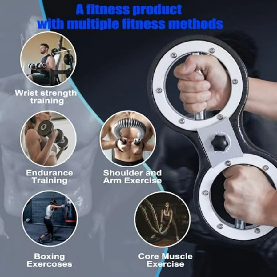 Rotator Machine Arm Workout with Wrist Gloves,12 Pounds Rotator Burn Machine for Men and Women,Arm Exercise Equipment with Adjus