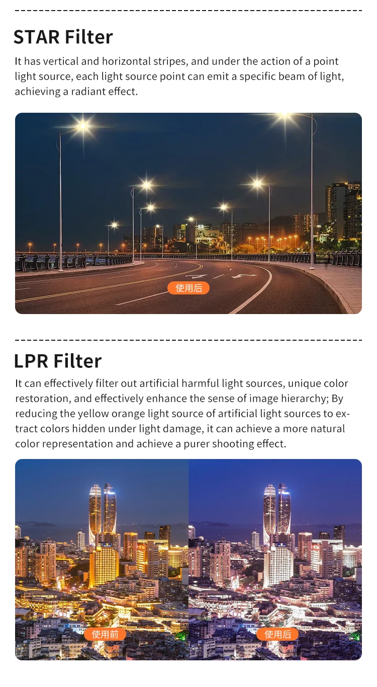 Description Picture 5 of itemLens Filter For DJI Avata 2 CPL MCUV ND8 ND16 ND32 ND64 Filters Set Avata 2 Drone Camera Protector Filter Accessories