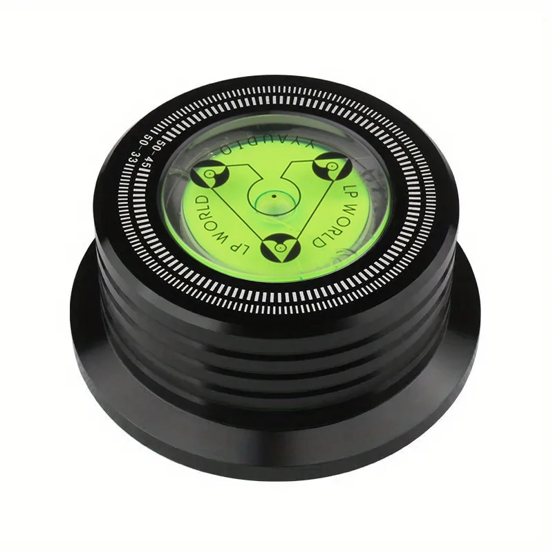 YYAUDIO Evrensel 50Hz LP Vinil Plak Çalar Disk Pikap Sabitleyici Seviye Alüminyum Alaşımlı Ağırlık Kelepçesi Müzik Çalar