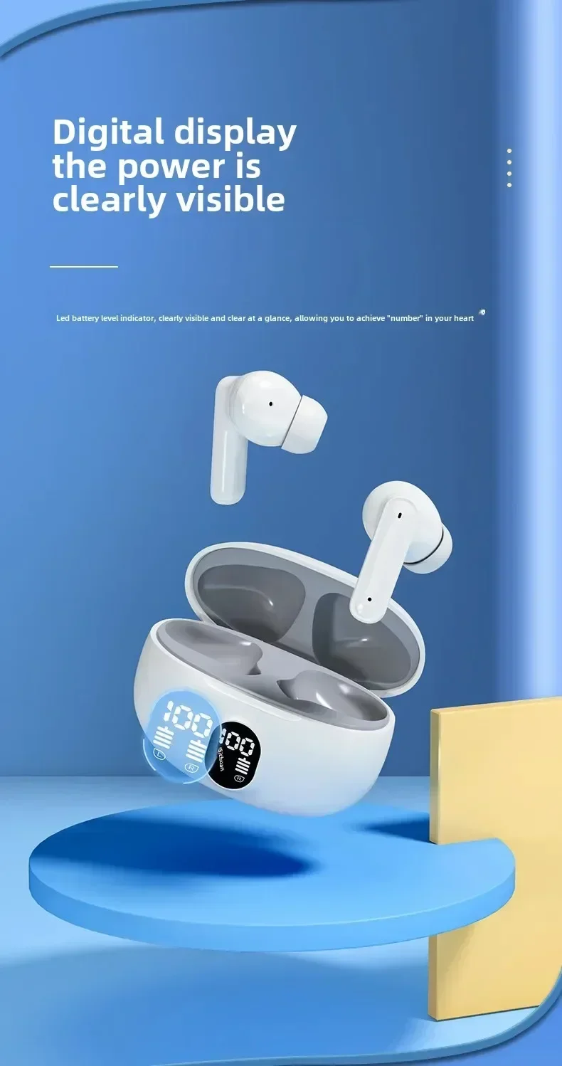 Description Picture 6 of itemOriginal 895B TWS Wireless Headphones Game Bluetooth Headphones with Microphone Noise Reduction High Fidelity Bass Earphones