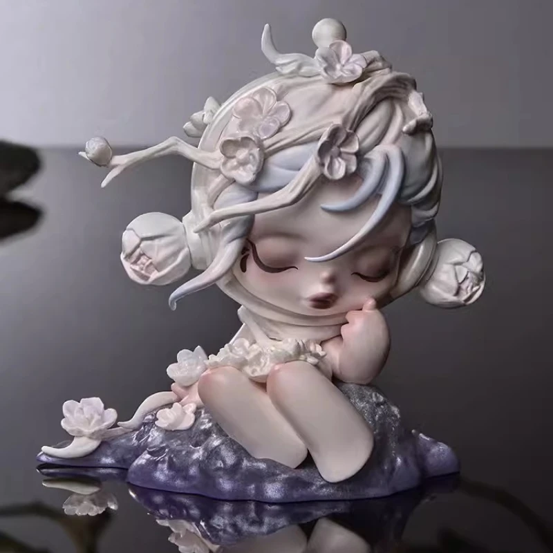 

Skullpanda Blind Box The Plum Blossom Series Mysteries Suprise Guss Bag Model Anime Figure Kawaii Classical Figurine Decoration