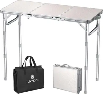 FUNYKICH 3ft Camping Table 1