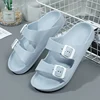 Summer Women Lightweight Rubber Slippers Clogs Garden Shoes Beach Sandals Indoor Home Slides Soft Free shipping Big Size 43 44 6