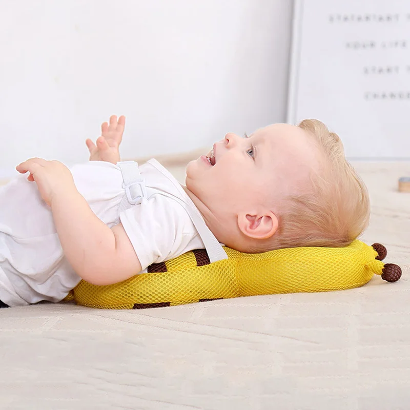 Baby Learn Walk Head Back Protector Anti Fall Cute Cartoon Bee Boys Girls Protect Pillow Kids Newborn Safe Backward Cap Cushion