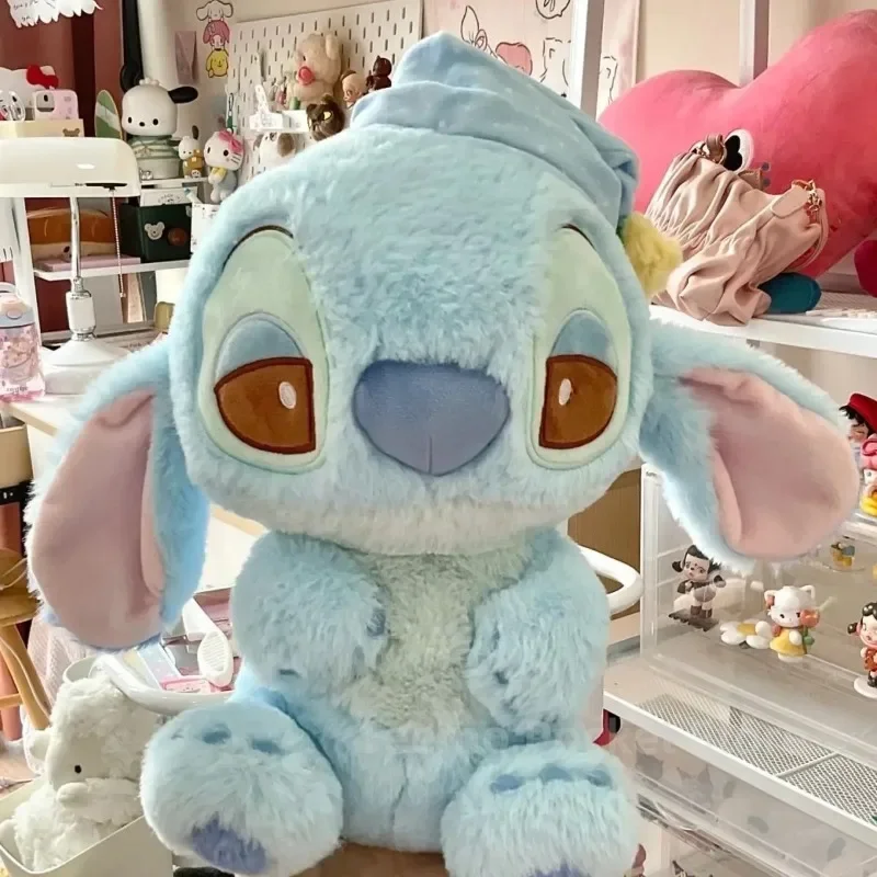 Lilo and Stitch Kawaii Angel Plush Toy Doll Disney Cartoon Anime Accessories Figure Room Decor Pillow Birthday Ladies Gifts