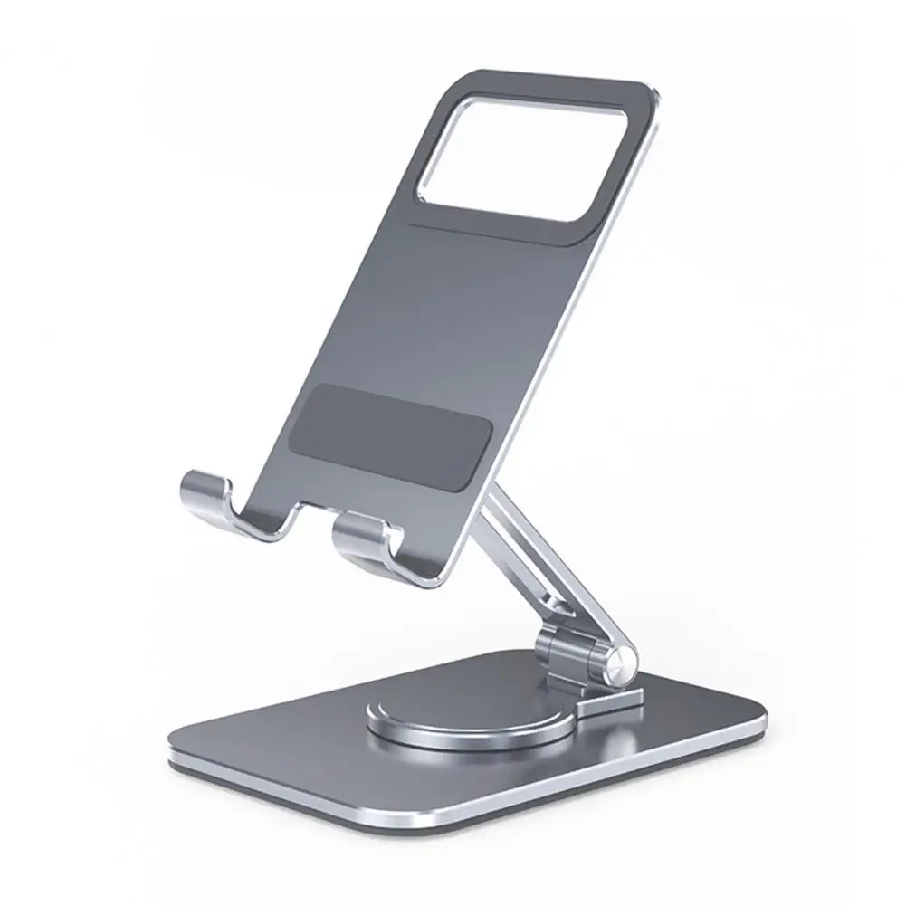 Portable Cell Phone Holder Multi-angle Adjustment Phone Stand 360-degree Rotating Mobile Phone Holder for Online Learning Live
