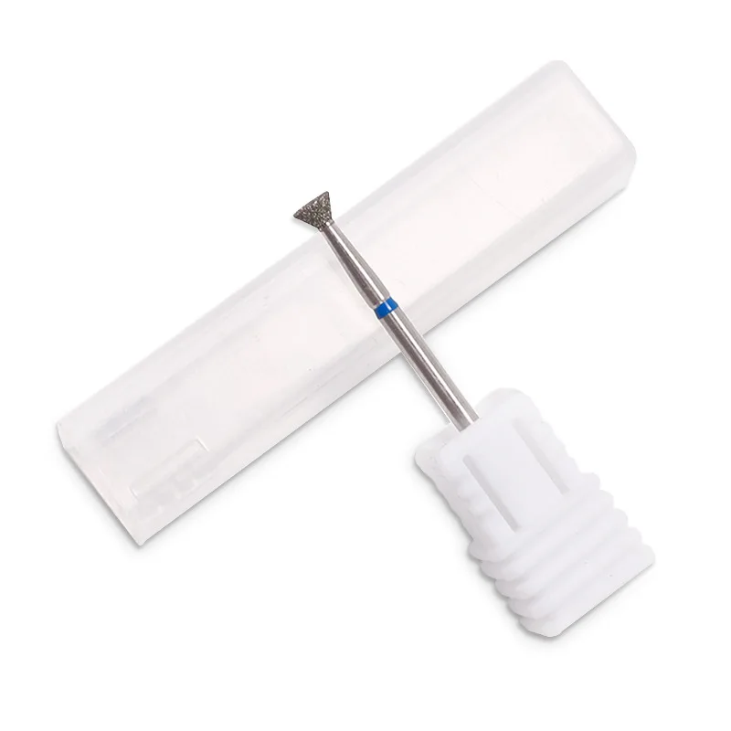 Nail Drill Bit Cuticle Clean Remove Overflow Glue Tool Nail Edge Treatment Diamond Grinding Machine Accessories