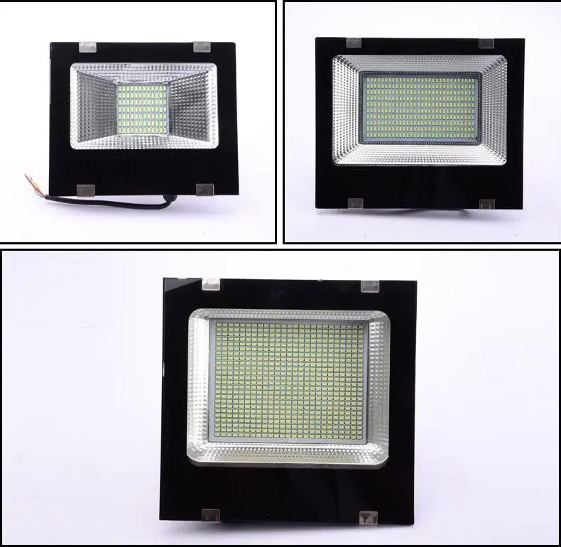 LED 투광 조명 반사판 스포트라이트 가로등 벽 램프, 야외 정원 조명, 150W, 300W, 400W, 500W, 600W, AC 220V, IP66