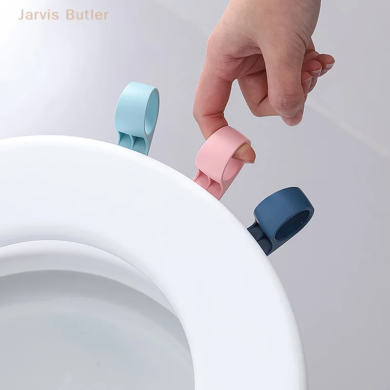 Simple Toilet Seat Lifter Avoid Touching Toilet Lid Handle Toilet Lifting Sanitary Closestool Seat Lift Bathroom Hand Clamshell