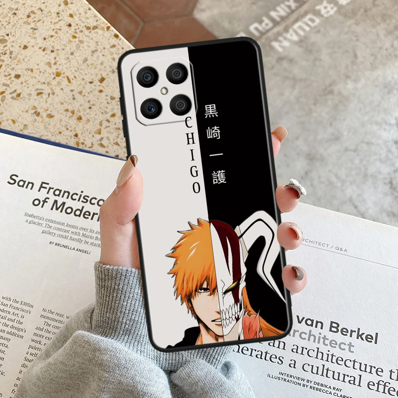 Anime BLEACH For Honor Black Soft Phone Case Cover