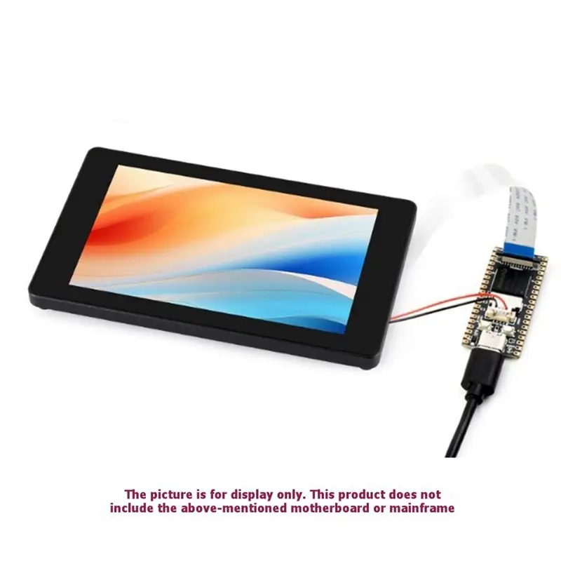 라즈베리 파이5 호환용 A52T 4인치 DSI LCD 정전식 터치스크린 디스플레이, 라즈베리 파이 보드 DIY 프로젝트용 480X480 해상도