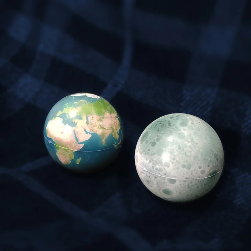 

9 Pcs Color Printing Sponge Solid Soft Ball Eight Planets Moon Star Ball Dropship