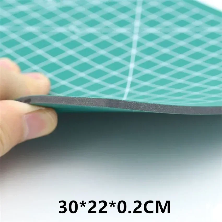 Table Tennis Racket DIY Tools Kit A4 30*22CM Rubber Cutting Board Mat Aluminium Alloy Cutting Knife