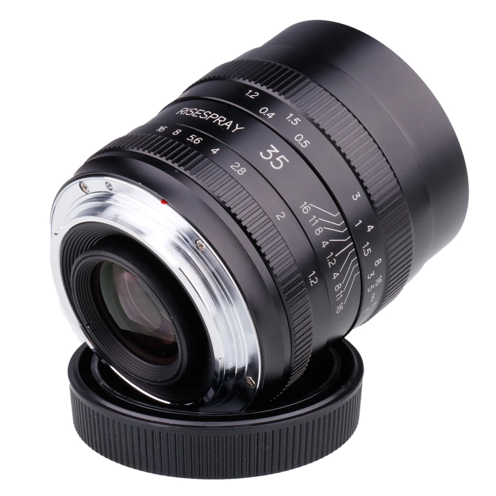Obiettivo Per Fotocamera Risespray 35Mm F1.2 Obiettivo Manuale Cine Full Frame Per Fotocamera Canon Eos R