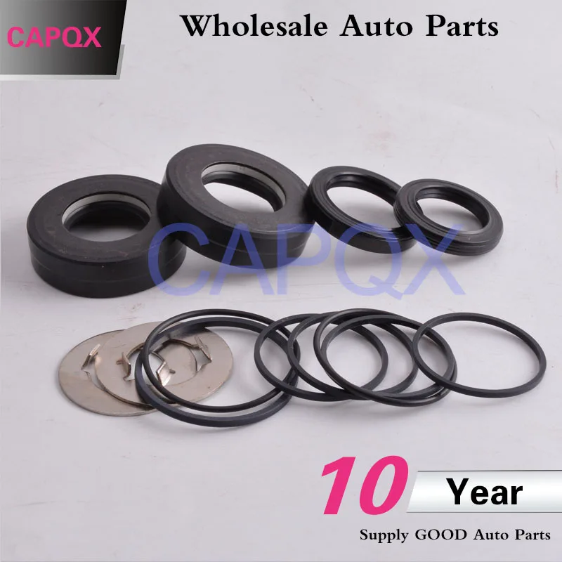 CAPQX Power Steering Repair Kit Gasket Kit Power Steering Gear For Odyssey RB1 K24A6 2005 2006 2007 2008 OEM# 06538-SFE-003