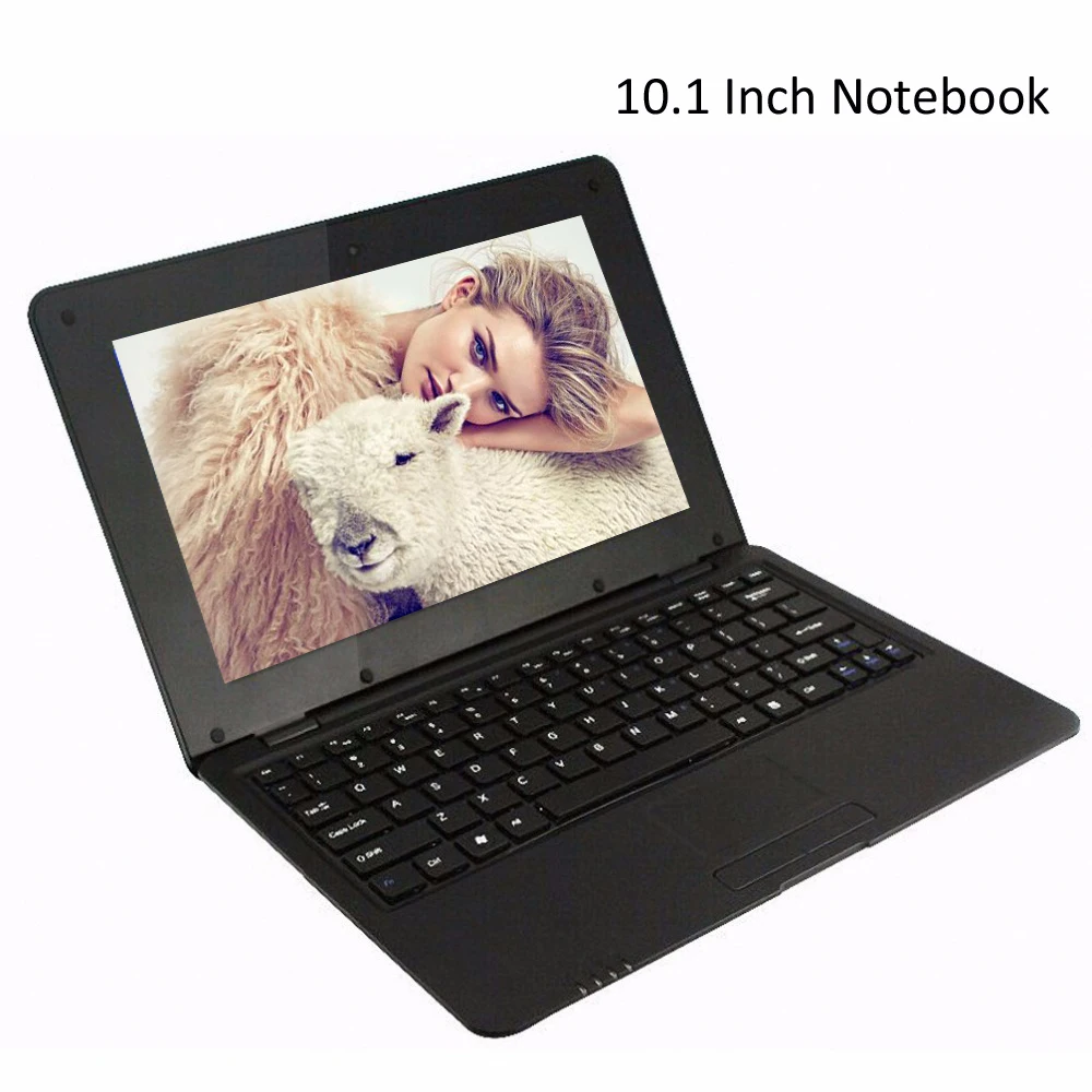 

New 10.1 Inch Android Notebook Fashion Portable Quad Core 2GB RAM 32GB ROM WiFi Bluetooth USB Mini laptop Android Tablet Pc