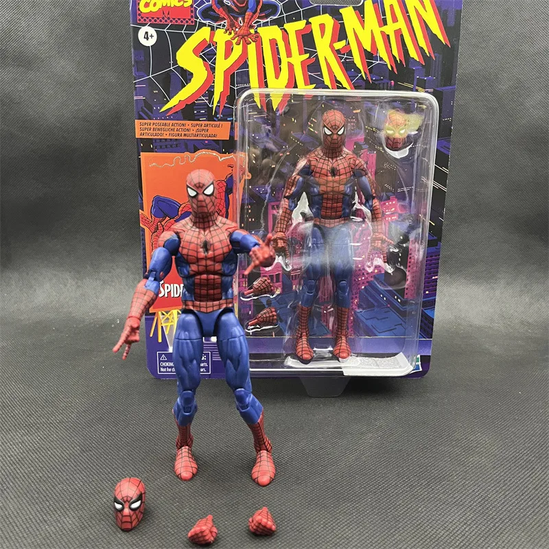 Ko Marvel Legends Comics Spider-Man Kraven Spider Web Spiderman Ben Reilly Symbiote Venom X-Men Deadpool Action Figure Toys Gift