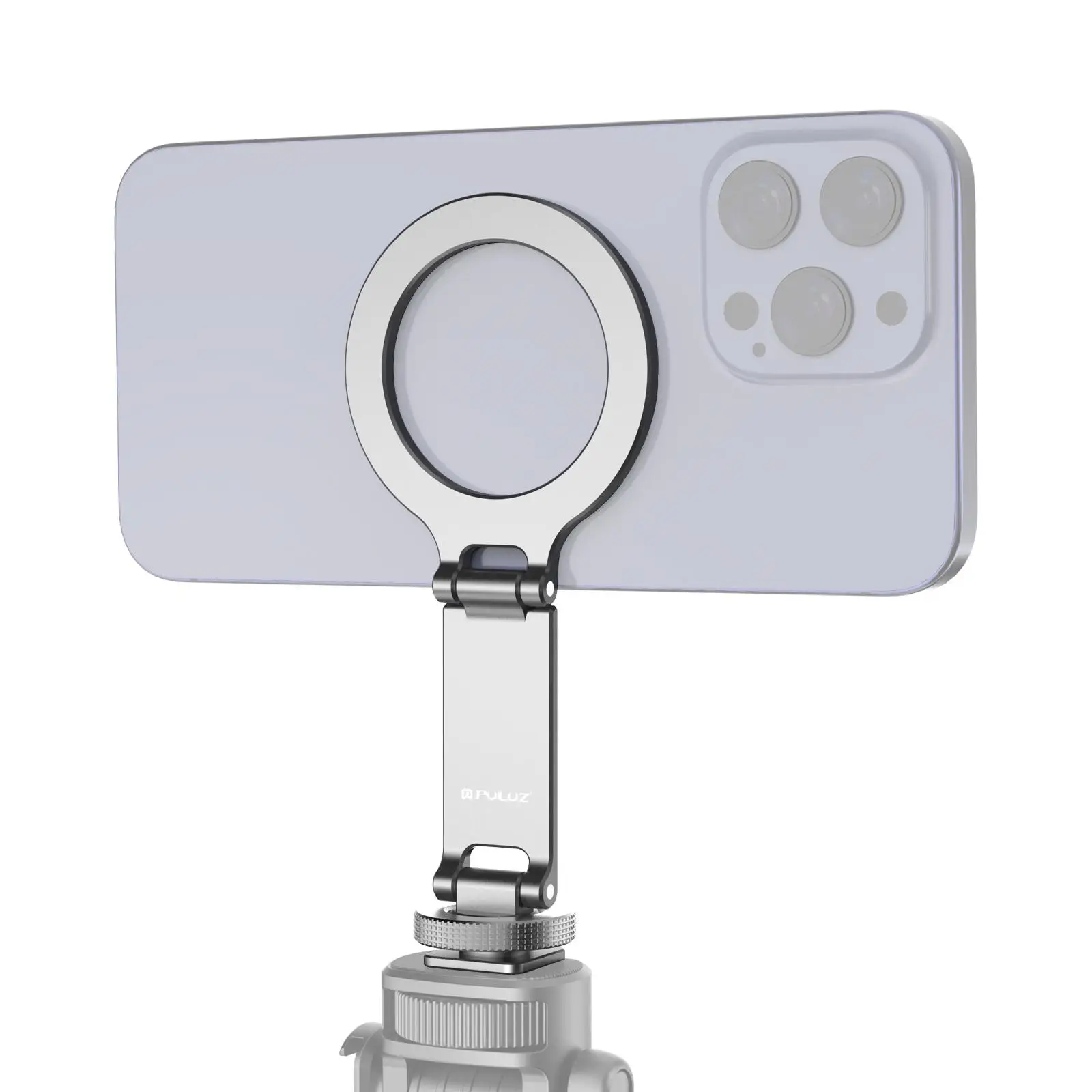 접이식 MagSafe 자석 콜드 슈 온카메라 폰 마운트 아이폰 17 16 15 삼성 및 기타 폰용