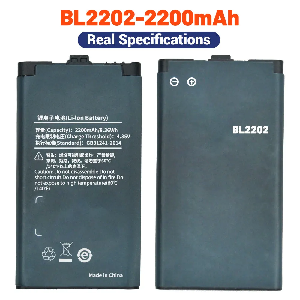 NEW 2200mAh HYT BL2202 Rechargeable Li-ion Battery for Hytera BD300 BD350 Digital-Analog Walkie Talkie Replacement Battery