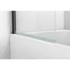 Pivot Tub Shower Door 34"×58", Folding Bathtub Shower Door with Tempered Glass Frameless Glass Shower Door Home Improvement 4