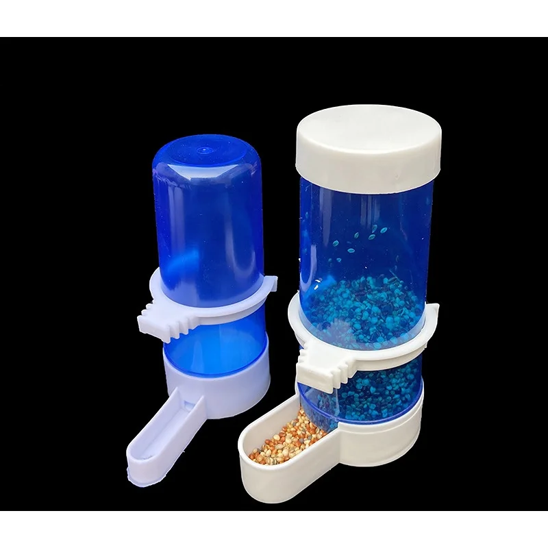 Pet Bird Automatic Drinker Feeder Blue Bird Feeder Cage Parrot Feeding Tool Automatic Bowls And Drinkers 1 Pc bird feeder parrot feeder parrot feeding bowl bird water drinker pet water feeder