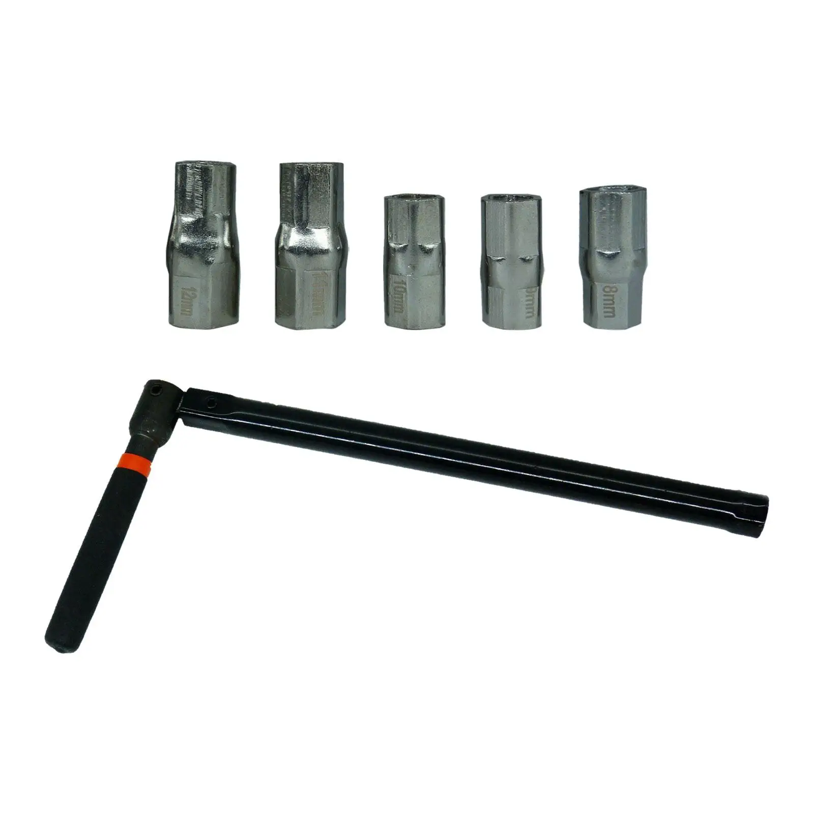 

6Pcs Wrench Socket 8-13mm Wear Resistant Faucet Repairing Bathroom Faucet Professional Labor Saving Faucet Faucet Wrench Set