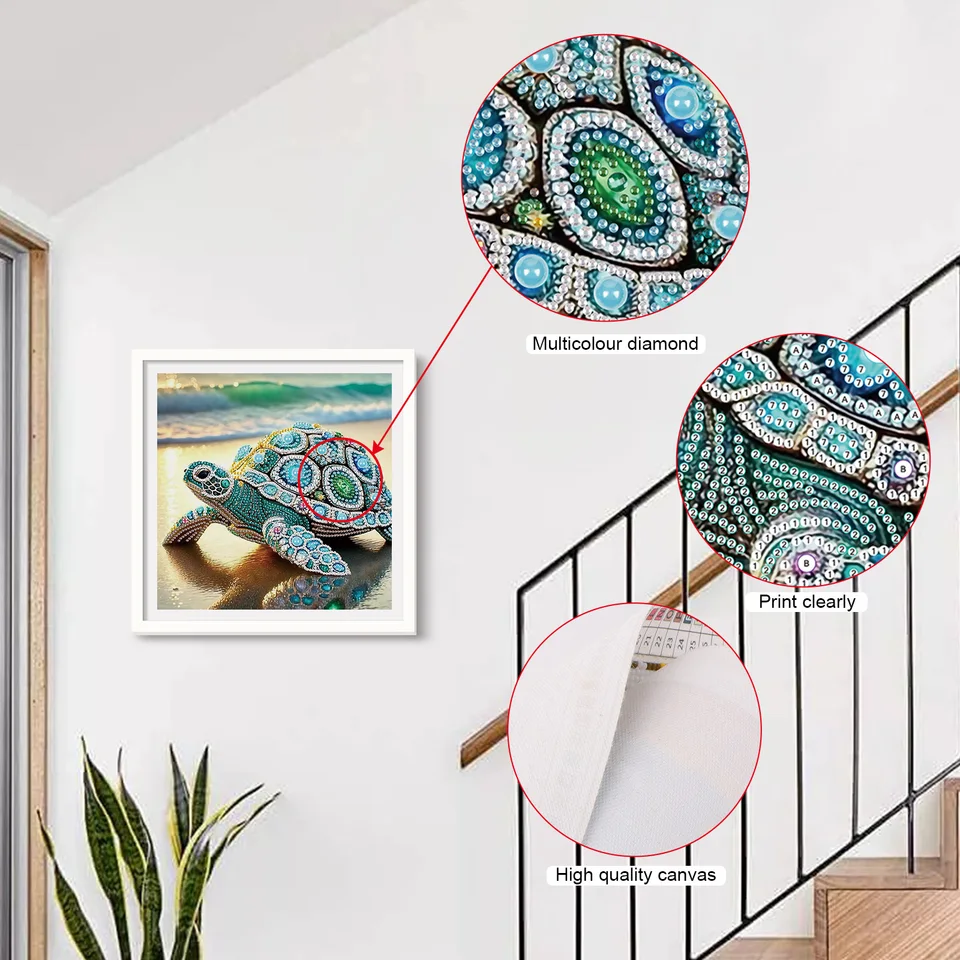 DIY Diamond Painting Complet Planète, Broderie Diamant Painting Kits Paysage, Point De Croix