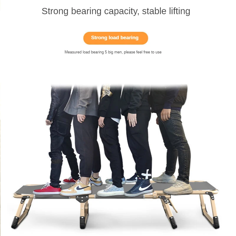 New Folding Lounger Home Office Lunch Break Folding Bed Modern Simplicity Portable Simple Deckchair Living Room Furniture Chairs