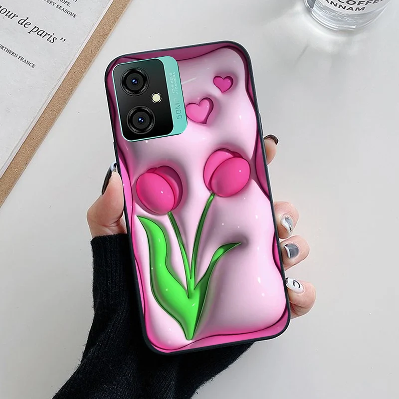 Fashion Soft Silicone Back Case - Cute Design Cover