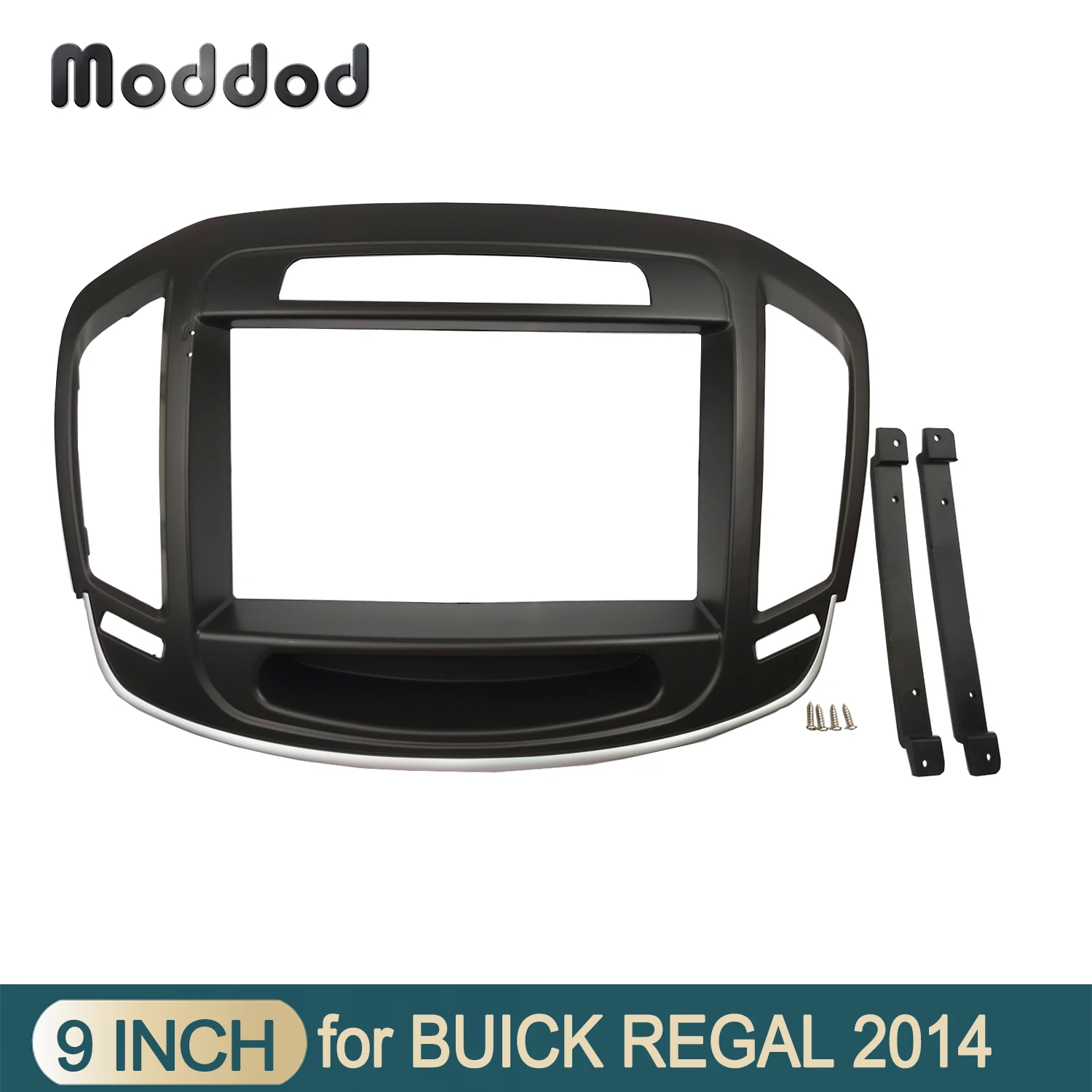 Double 2 Din Radio Fascia Frame for BUICK REGAL 2014 OPEL Insignia 2013