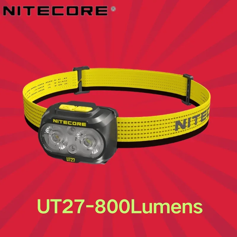 NITECORE UT27 800 ルーメンスポットライト投光器デュアルパワーヘッド