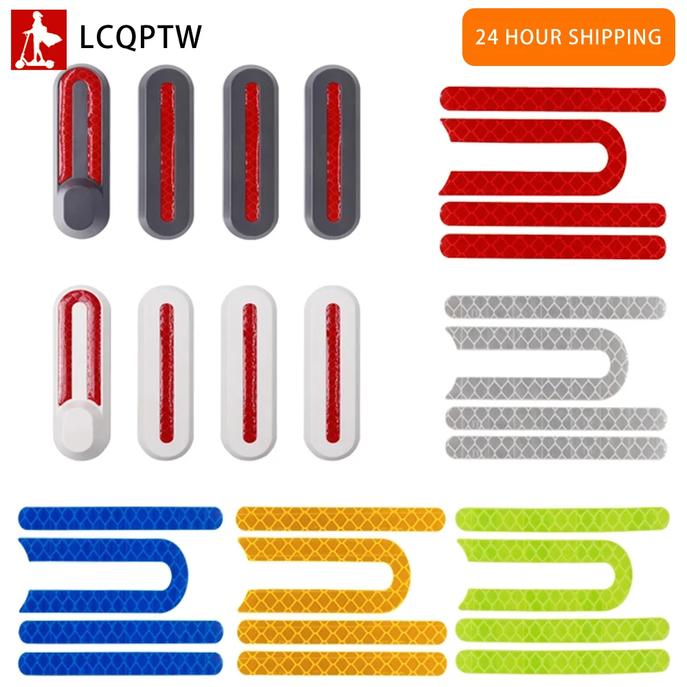 Front Rear Wheel Tyre Cover Hubs Protective Shell Case Sticker For Xiaomi Mijia M365 Scooter