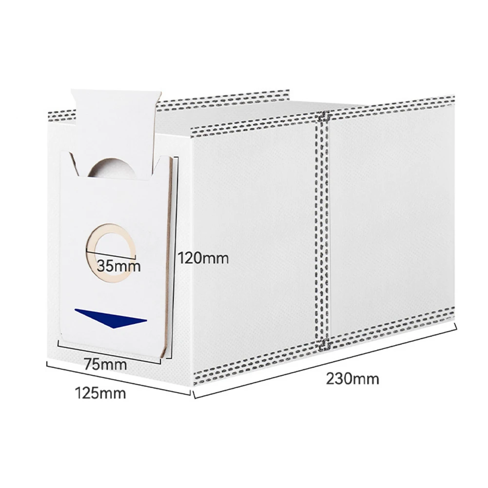 4/10pcs Dust Bag Replacement Fit For Deebot T30 PRO For Omni / T30 Max / DDX14 Robot Vacuum Cleaner Accessory