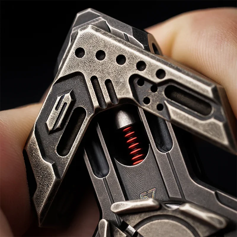 Edc Viper 3.0 Slider Fingertip Gyroscope Adult Leisure Entertainment Decompression Magnetic Suction Pressing Toy Desk Toy