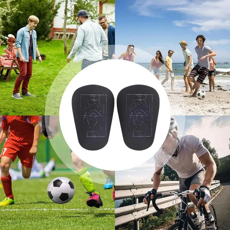 Youth Shin Guards Soft Padding Football Shin Guards Calf Protector Sleeves Protective Gear Sports Equipment For Football Games