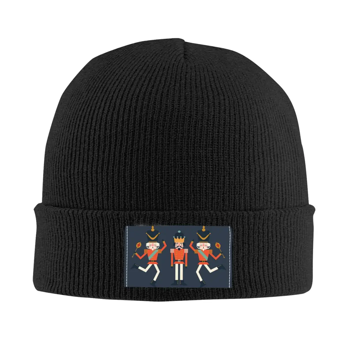 

Головной убор в стиле ретро, Рождественская шапочка, вязаная шапка для мужчин и женщин, крутая зимняя теплая шапка унисекс