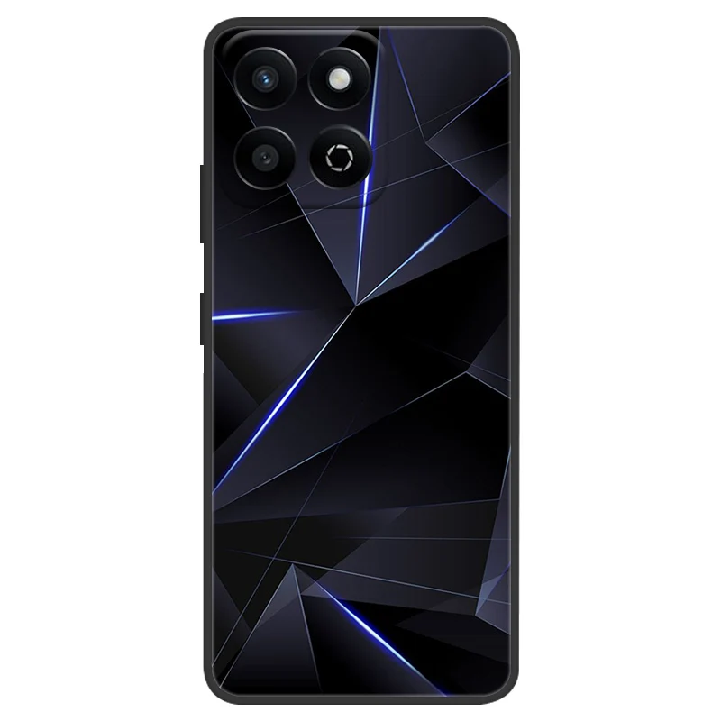 Luxury Silicone Soft Bumper Phone Case - Space Design