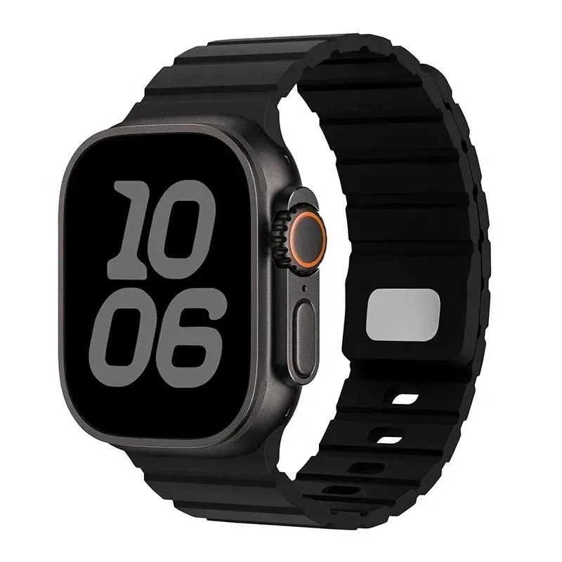 Silicone Magnetic Bracelet Watch Band