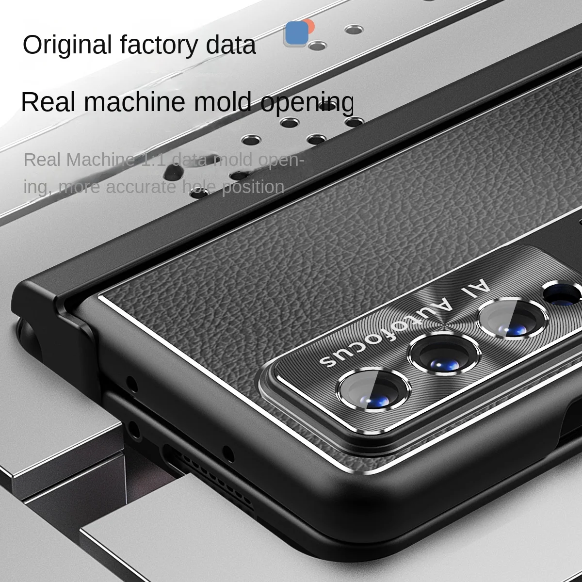 Suitable For Samsung Z Fold 4 5 Mobile Phone Case Magnetic Hinge Plain Leather FOLD 3 Folding Protective Case With Pen Slot Spen
