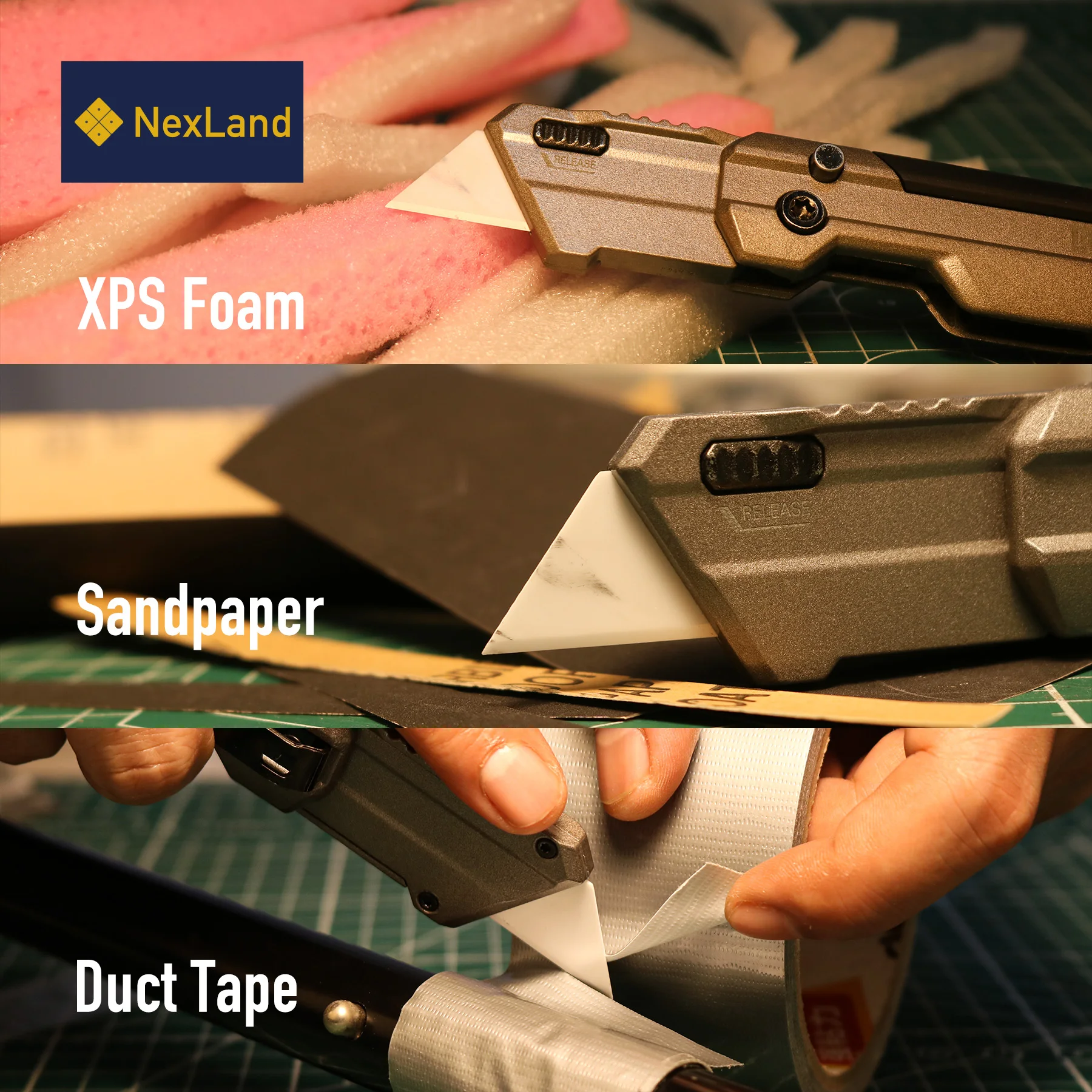 NexLand UT1 Ceramic Utility Blade Ultra-Sharp ceramic utility blade