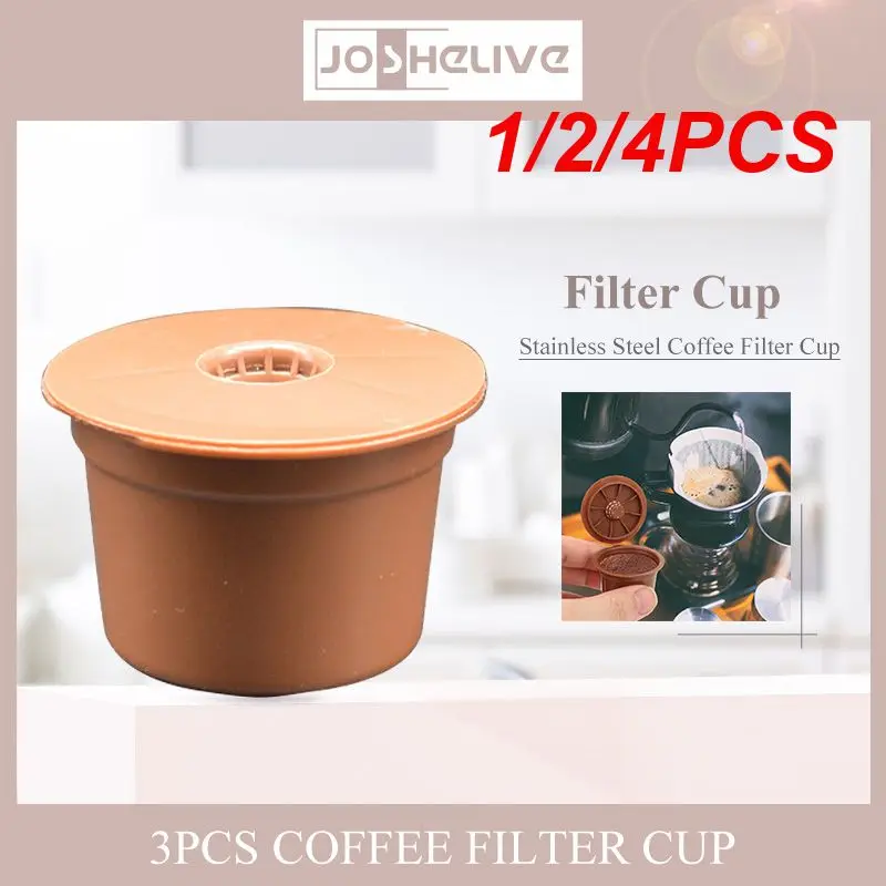 1/2/4 Pz Tazza Filtro Caffè Compatibile Con Caffitaly Capsule Macchina Da Caffè Capsule Caffè Riutilizzabili Cialde Caffè Ricaricabile