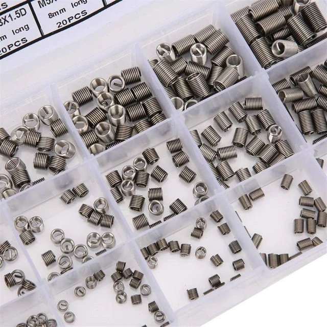 30 Inserti Filettati Helicoil M3x0.5x1.5D In Acciaio Inox 304 - Per Riparazione Filetti - Foto 10