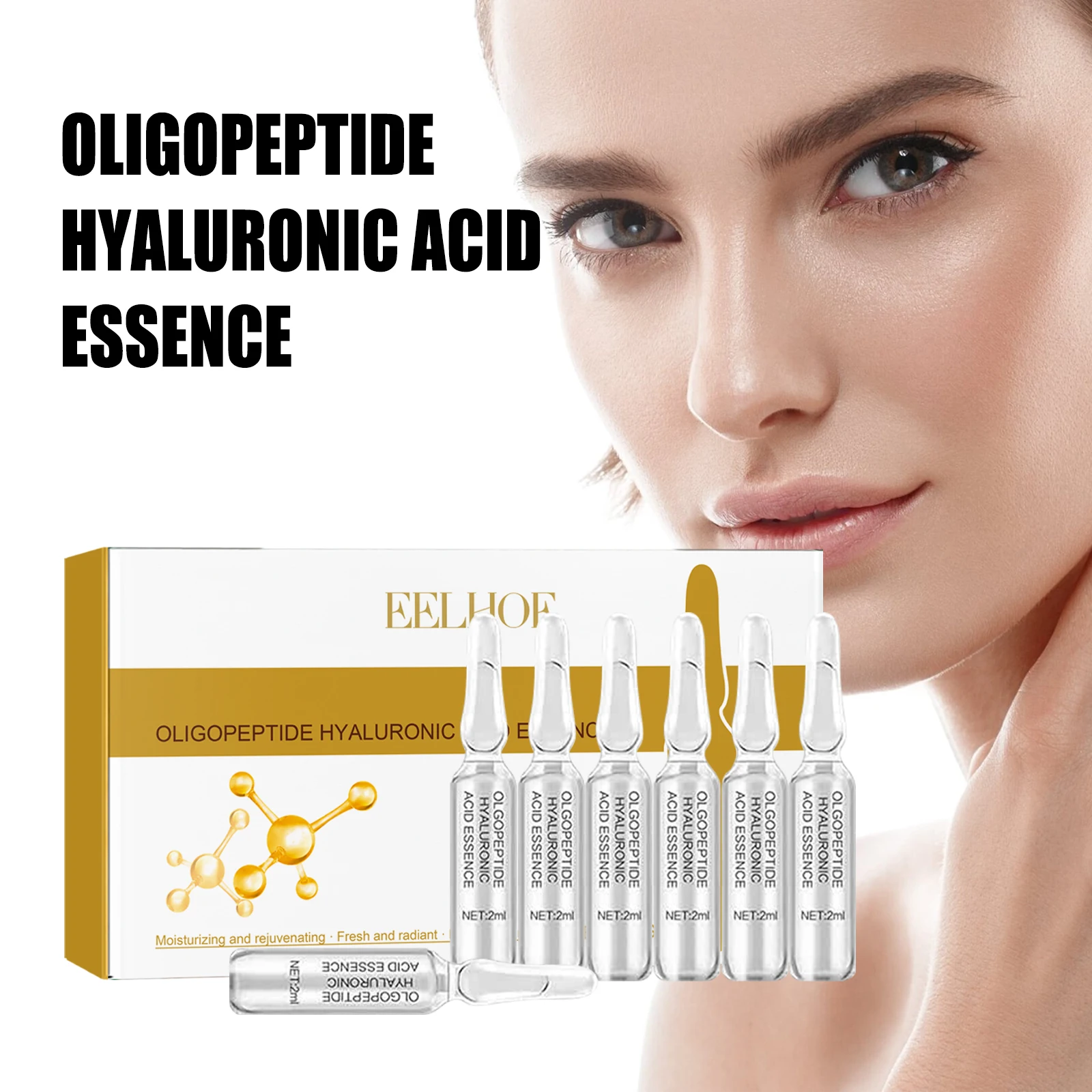 Eelhoe Collagen Essence Improvements Facial Skin Fading Wrinkle Moisture Replenishment Firming Anti-Wrinkle Essence Cosmetics