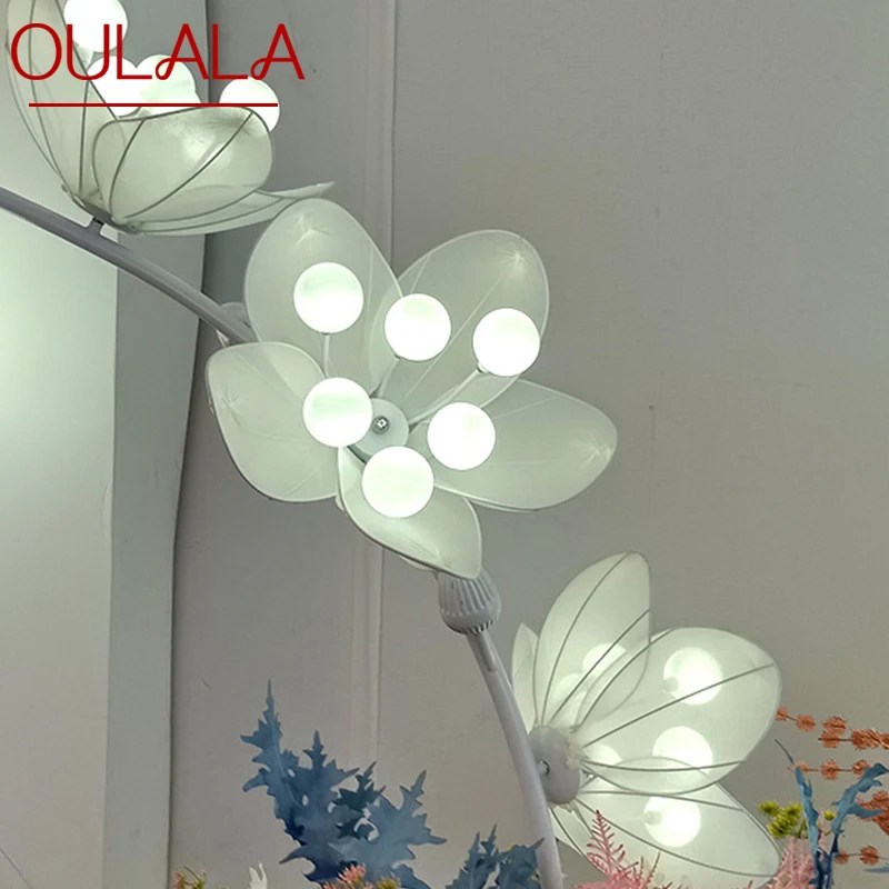 

OULALA Modern Wedding Lights Festive Atmosphere LED Evening Stage Lights Roads Flower Fresh Background Decoration