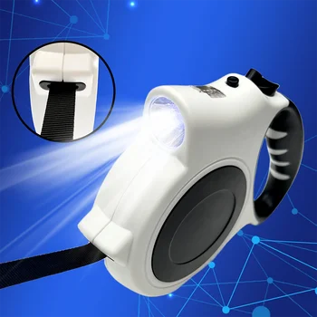 Illuminated Retractable Dog Leash 1